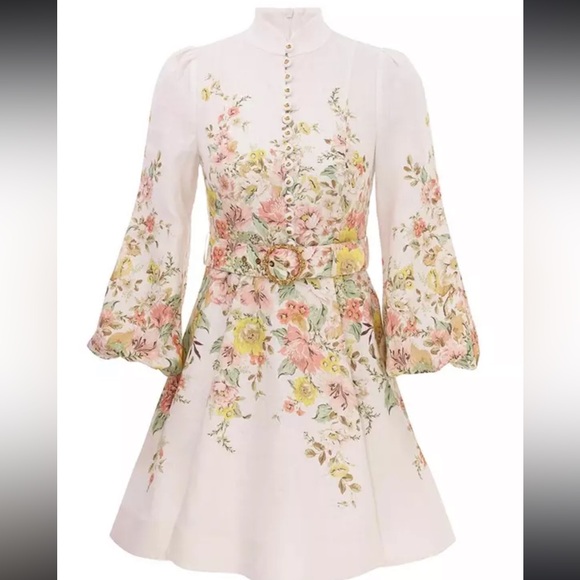 ZIMMERMANN Matchmaker Buttoned Mini Dress - Picture 10 of 17